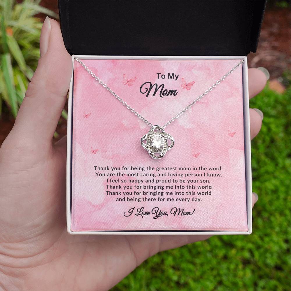 Lovely Love knot Mom Gift/ Mother's Day Gift