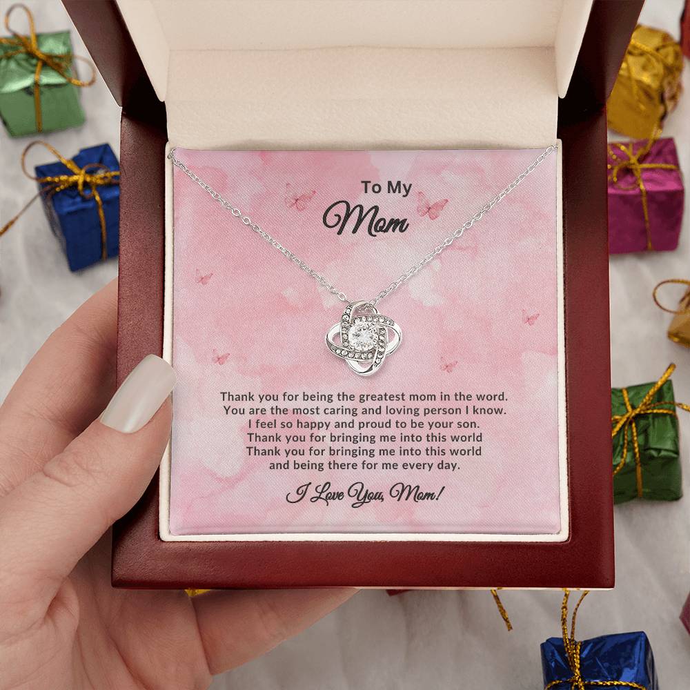 Lovely Love knot Mom Gift/ Mother's Day Gift